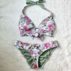 Mossimo Floral Print Bikini Set